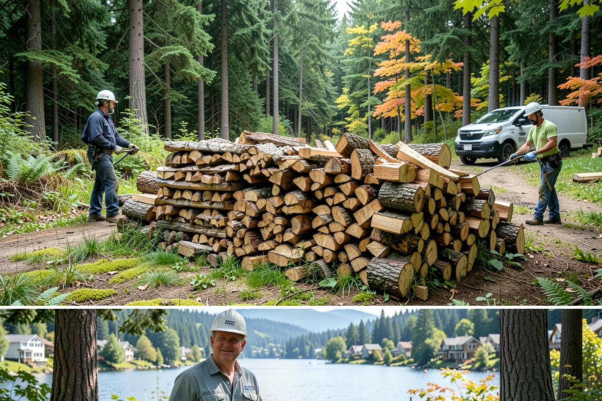 Subscription Firewood Delivery in Milton, King County, WA - Start a subscription before fall so deliveries are established ahead of the heaviest winter burning.