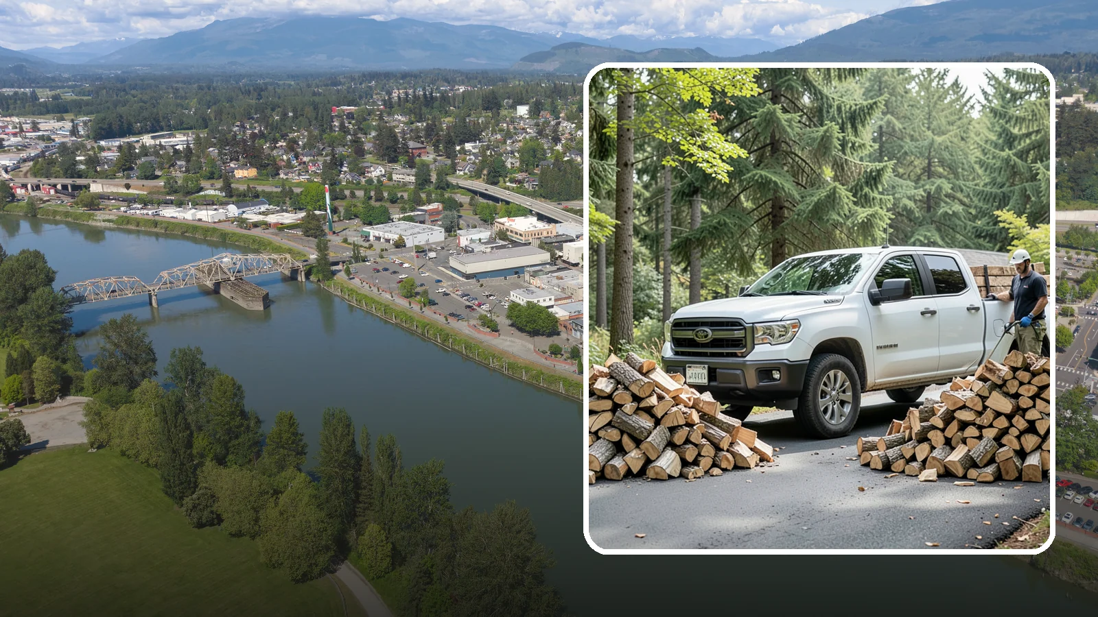 Subscription Firewood Delivery in Mount Vernon, WA - Our subscription firewood delivery keeps your supply topped up automatically so you never have to think about running low.