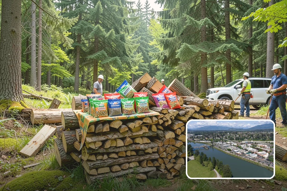 Subscription Firewood Delivery in Mount Vernon, WA - Automatic deliveries mean you never run out