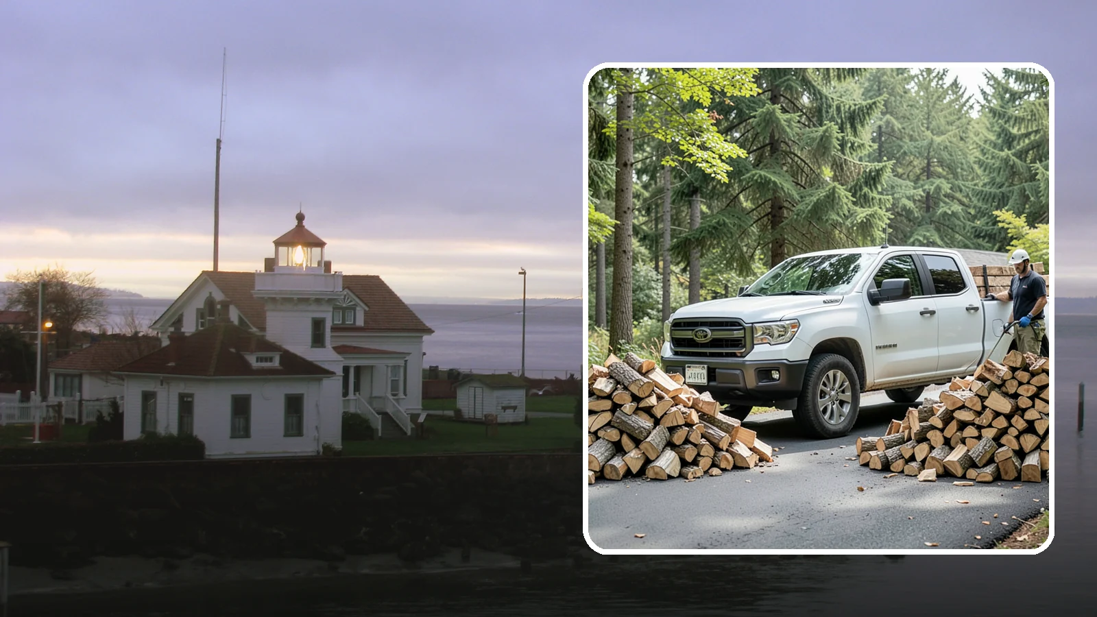 Subscription Firewood Delivery in Mukilteo, Snohomish County, WA - Our subscription firewood delivery keeps your supply topped up automatically so you never have to think about running low.