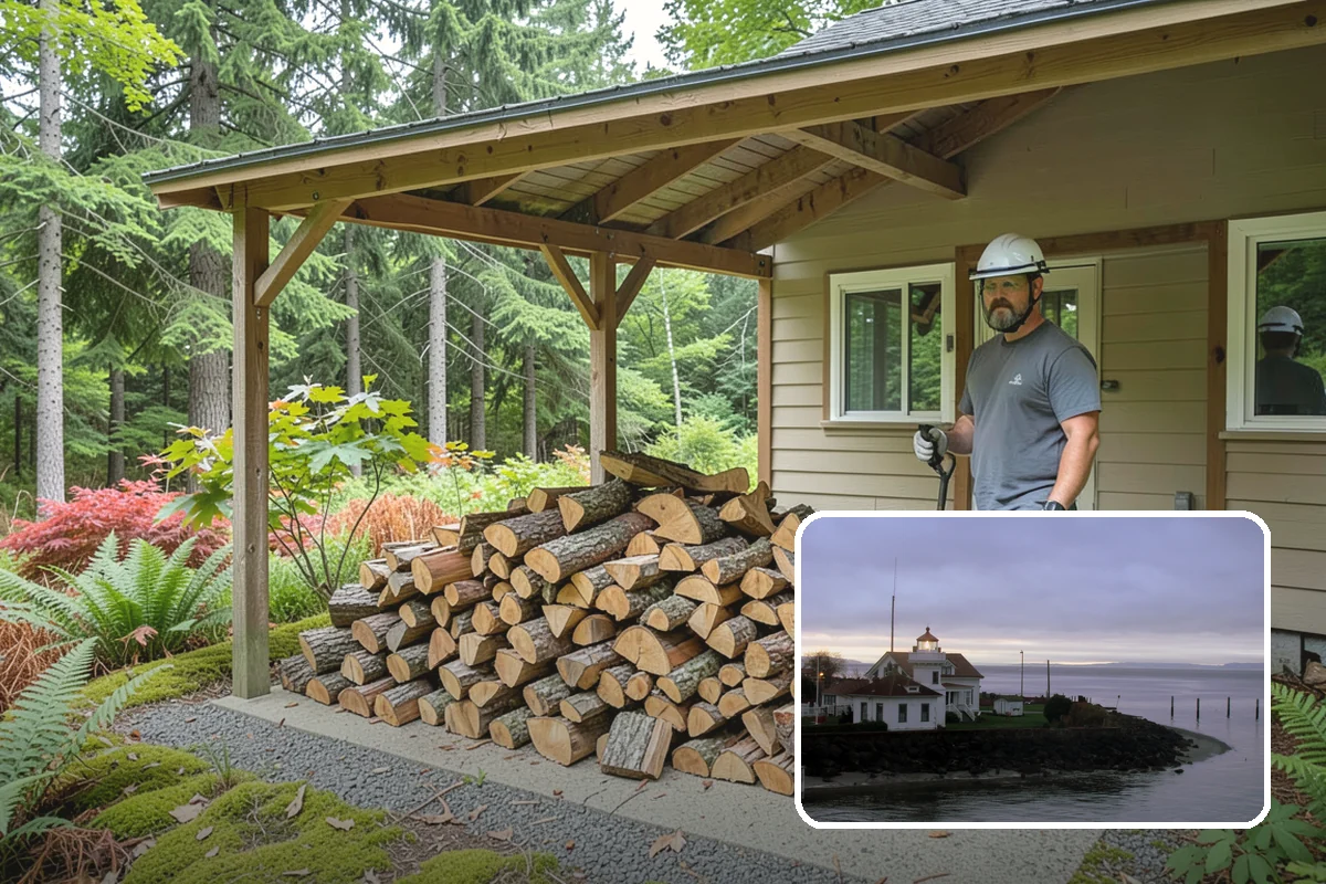 Subscription Firewood Delivery in Mukilteo, Snohomish County, WA - Automatic deliveries mean you never run out
