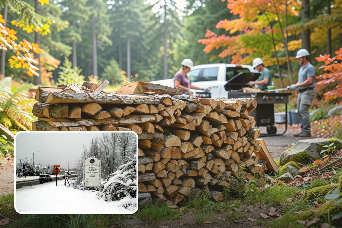 Subscription Firewood Delivery in Newcastle, King County, WA - Automatic deliveries mean you never run out