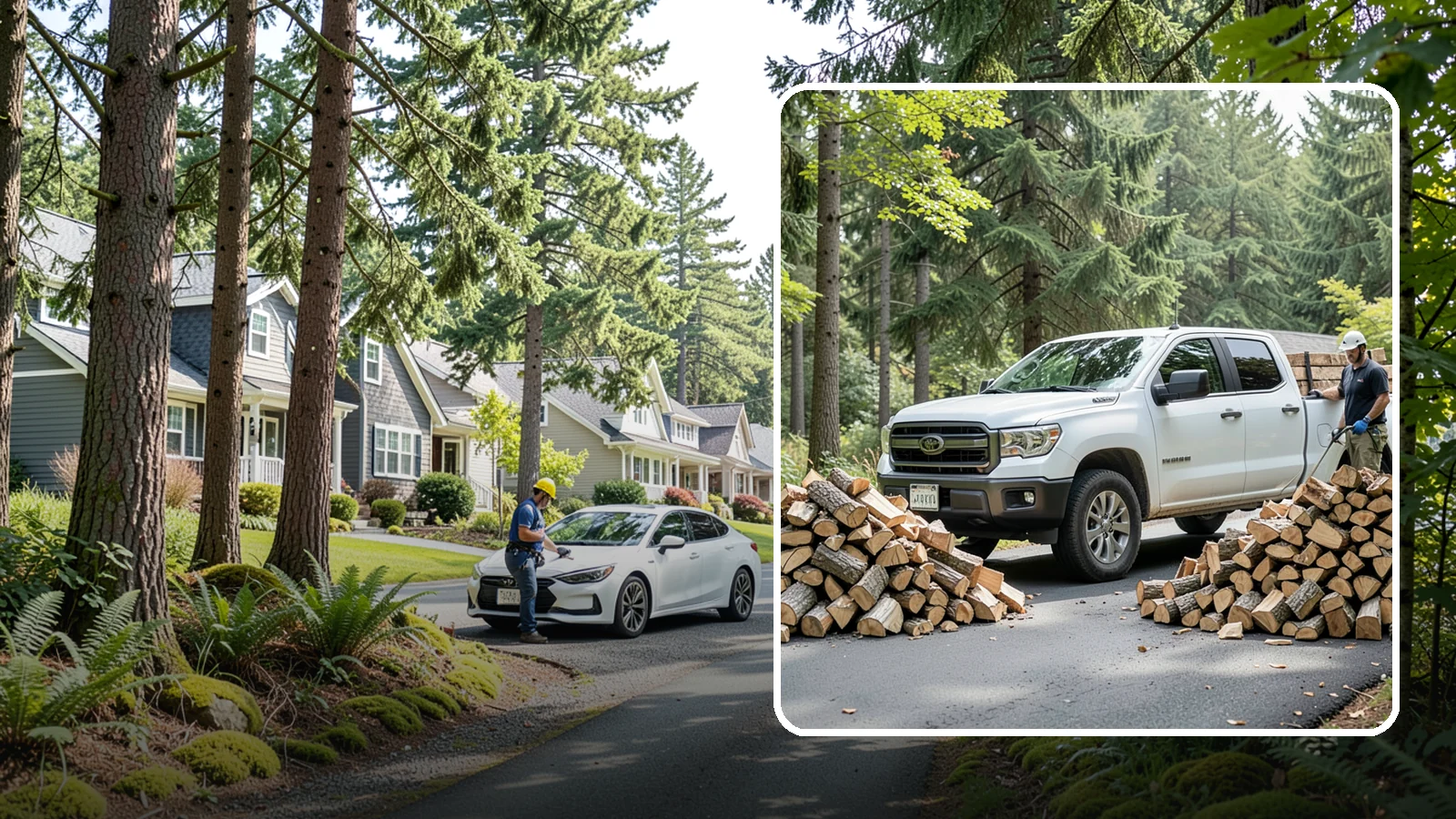 Subscription Firewood Delivery in Normandy Park, King County, WA - Our subscription firewood delivery keeps your supply topped up automatically so you never have to think about running low.