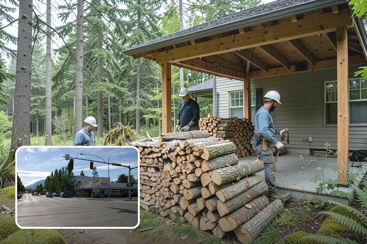 Subscription Firewood Delivery in North Bend, King County, WA - Automatic deliveries mean you never run out