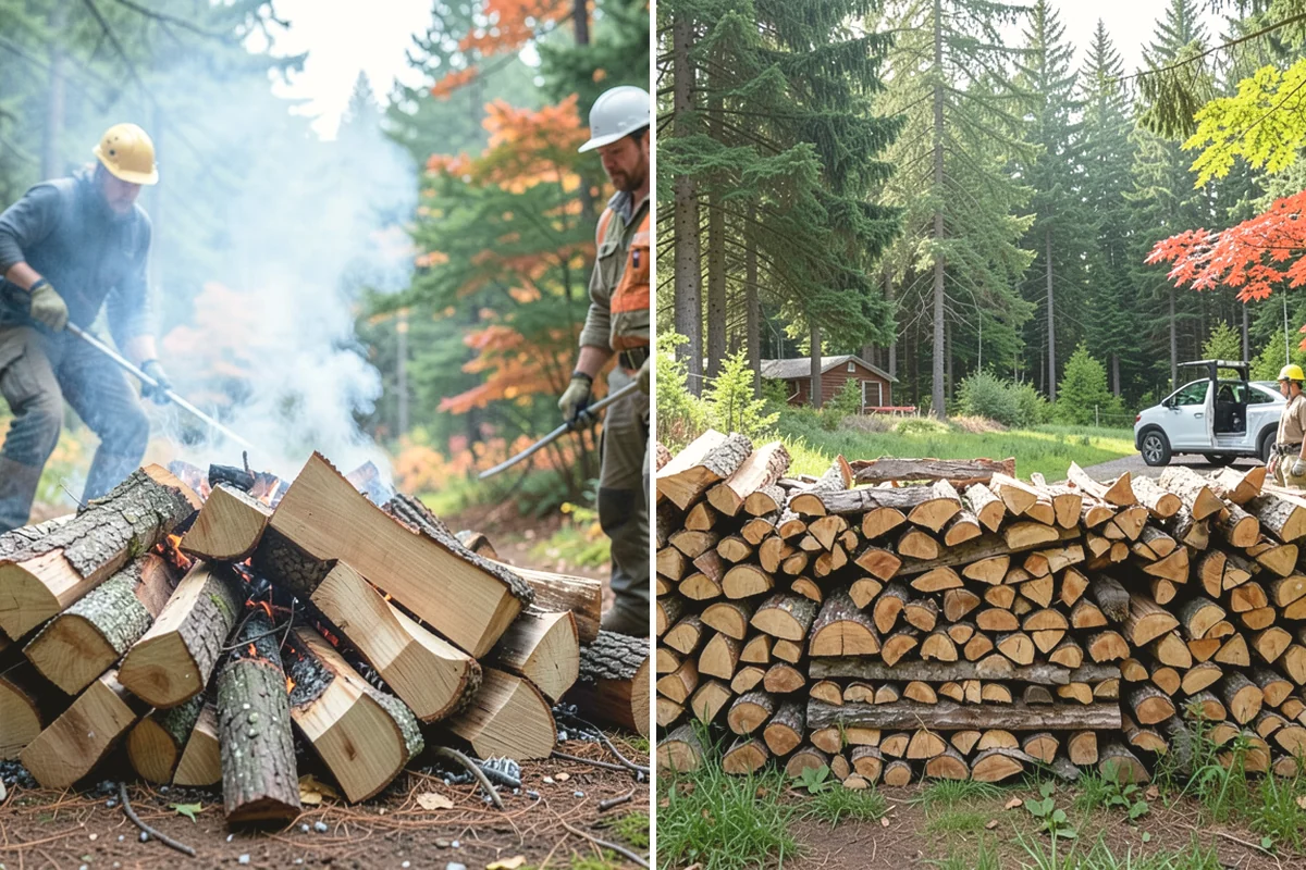 Subscription Firewood Delivery in North Bend, King County, WA - Set your preferred quantity and delivery frequency