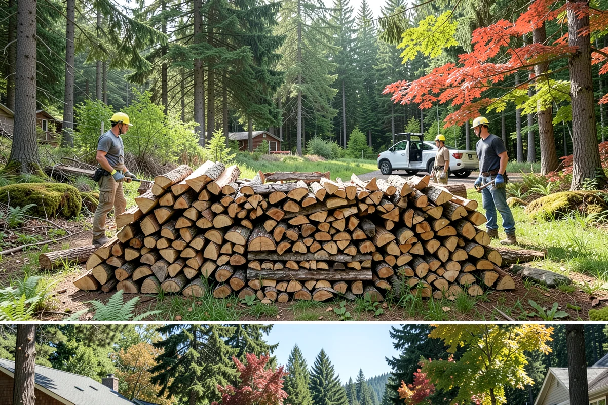 Subscription Firewood Delivery in Orting, Pierce County, WA - Start a subscription before fall so deliveries are established ahead of the heaviest winter burning.
