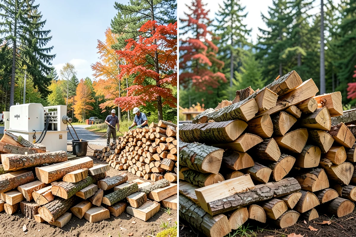Subscription Firewood Delivery in Pacific, King County, WA - Set your preferred quantity and delivery frequency