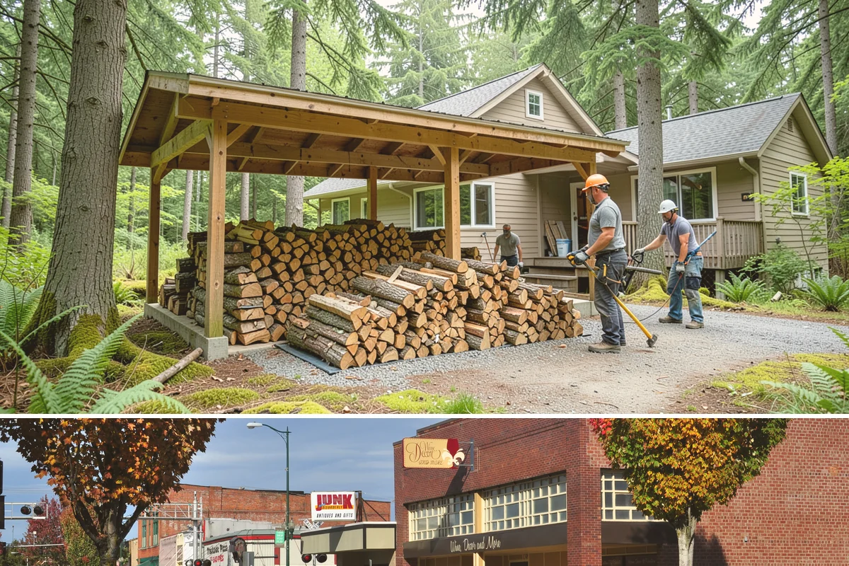 Subscription Firewood Delivery in Puyallup, Pierce County, WA - Start a subscription before fall so deliveries are established ahead of the heaviest winter burning.