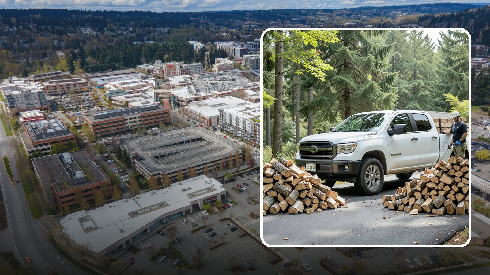 Subscription Firewood Delivery in Redmond, King County, WA - Our subscription firewood delivery keeps your supply topped up automatically so you never have to think about running low.