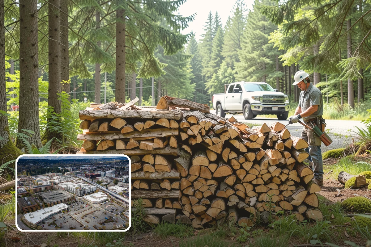 Subscription Firewood Delivery in Redmond, King County, WA - Automatic deliveries mean you never run out