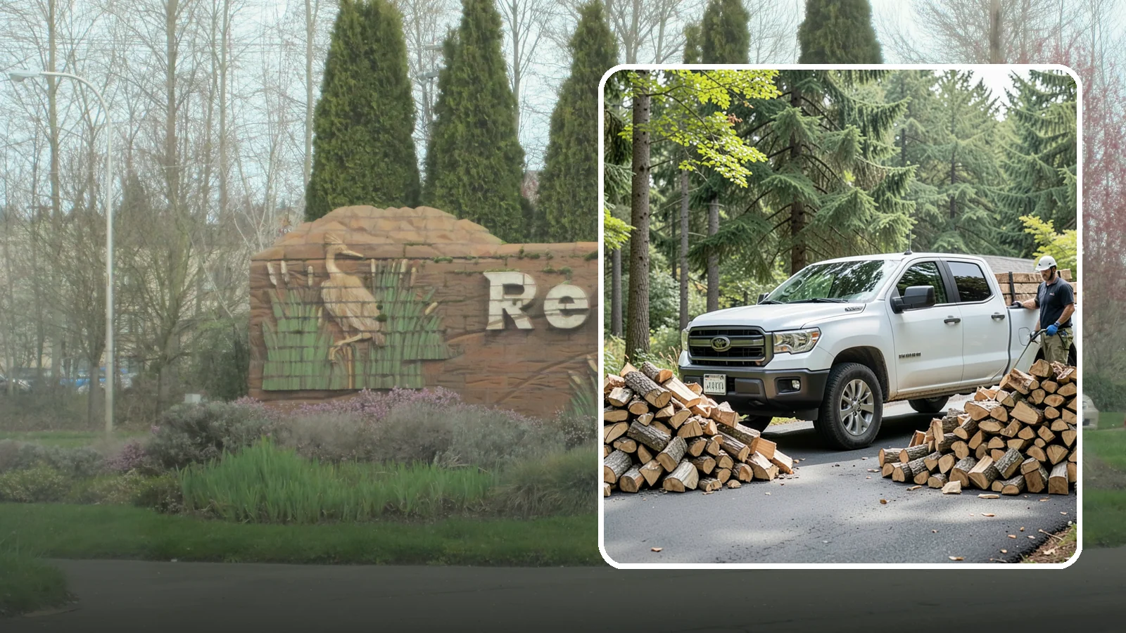 Subscription Firewood Delivery in Renton, King County, WA - Our subscription firewood delivery keeps your supply topped up automatically so you never have to think about running low.