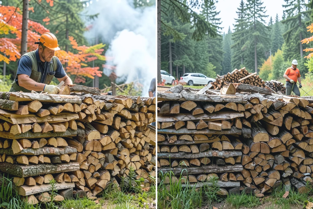 Subscription Firewood Delivery in Renton, King County, WA - Set your preferred quantity and delivery frequency