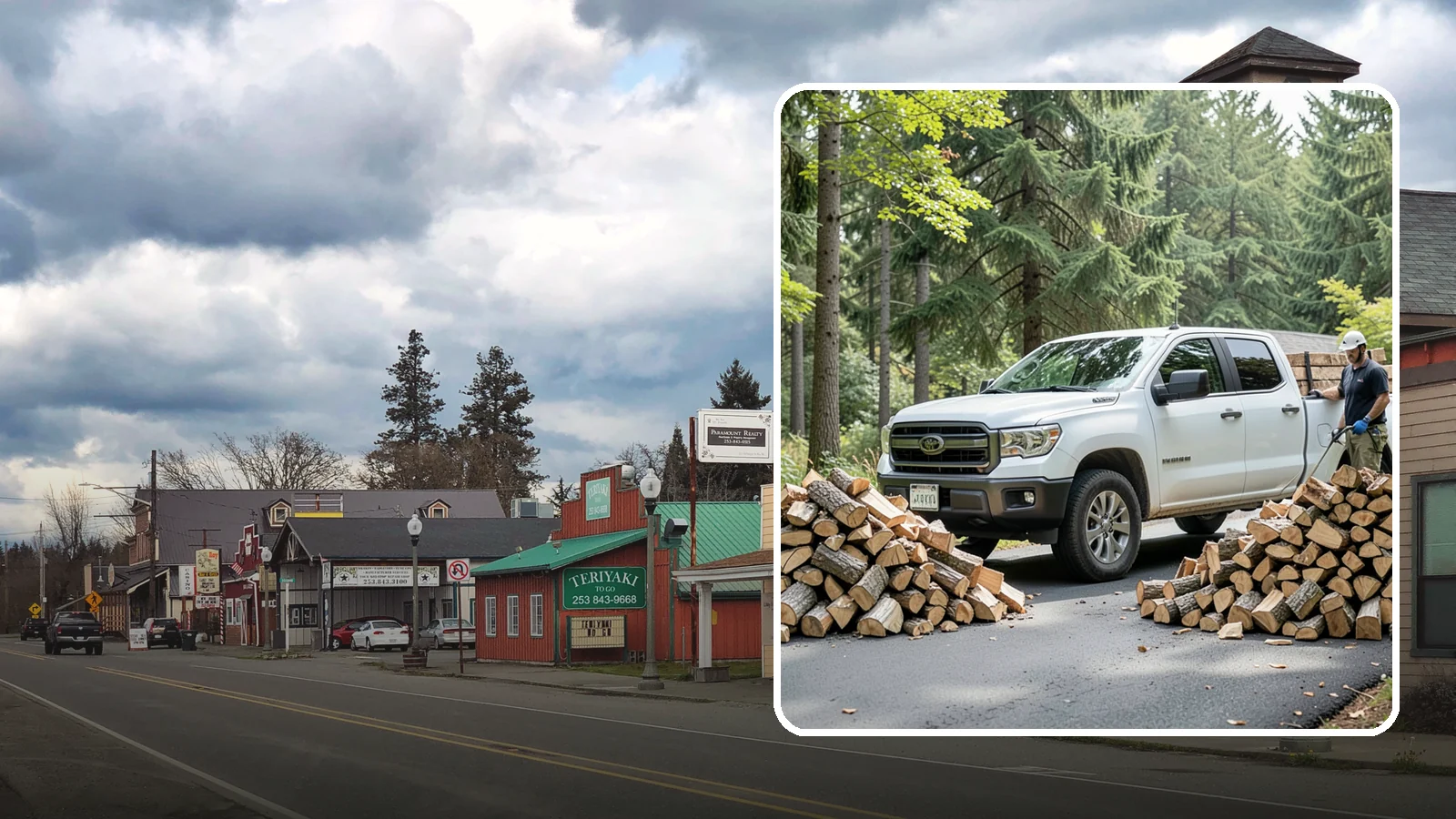 Subscription Firewood Delivery in Roy, Pierce County, WA - Our subscription firewood delivery keeps your supply topped up automatically so you never have to think about running low.