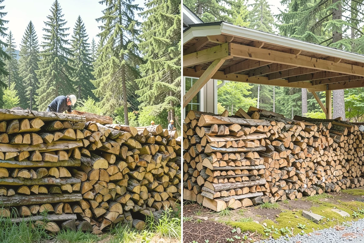 Subscription Firewood Delivery in Ruston, Pierce County, WA - Set your preferred quantity and delivery frequency