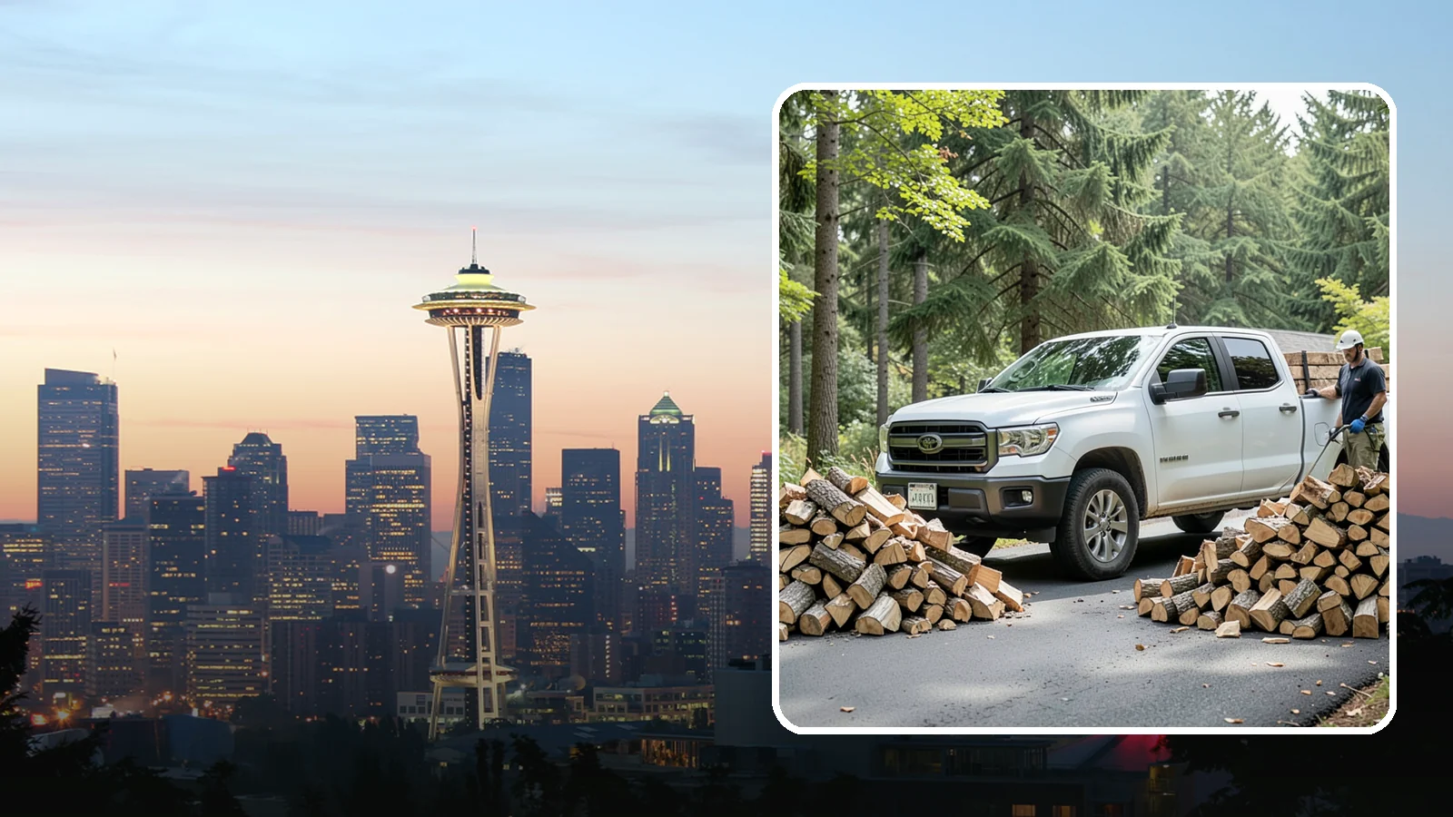 Subscription Firewood Delivery in Seattle, King County, WA - Our subscription firewood delivery keeps your supply topped up automatically so you never have to think about running low.