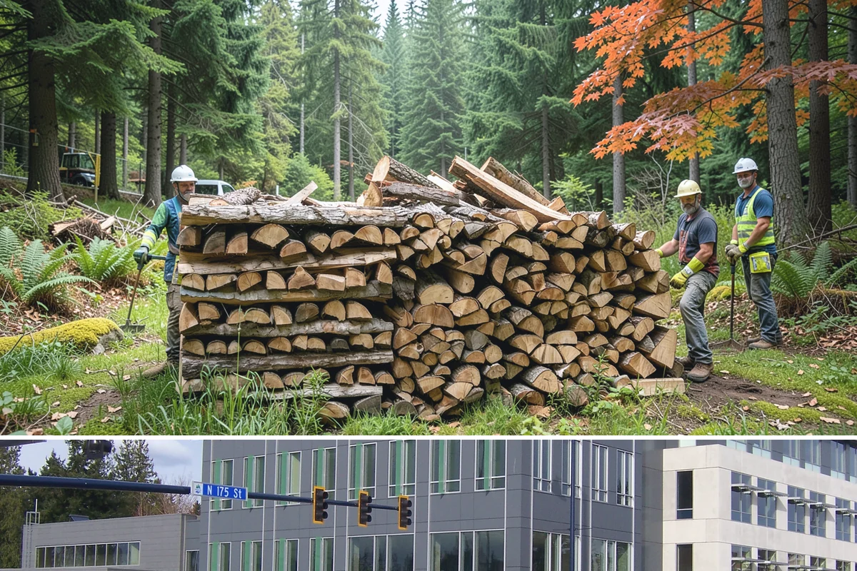 Subscription Firewood Delivery in Shoreline, King County, WA - Start a subscription before fall so deliveries are established ahead of the heaviest winter burning.