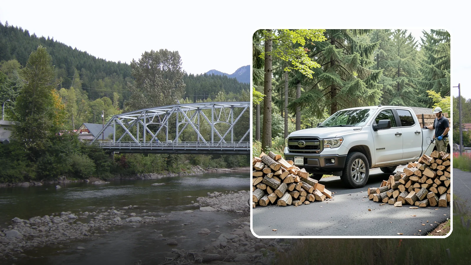 Subscription Firewood Delivery in Skykomish, King County, WA - Our subscription firewood delivery keeps your supply topped up automatically so you never have to think about running low.