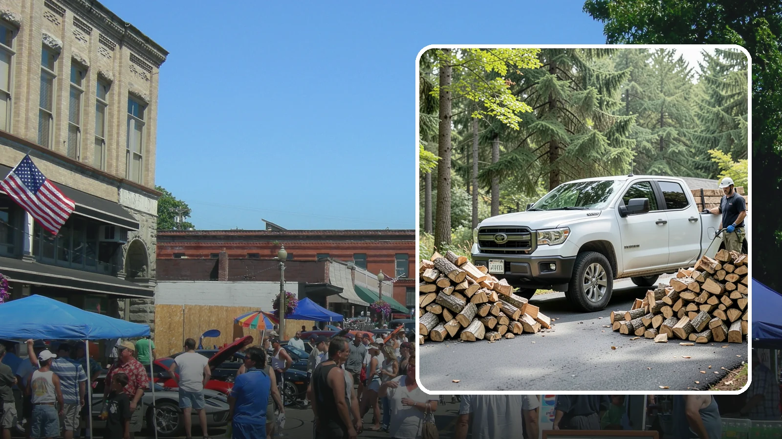 Subscription Firewood Delivery in Snohomish, Snohomish County, WA - Our subscription firewood delivery keeps your supply topped up automatically so you never have to think about running low.