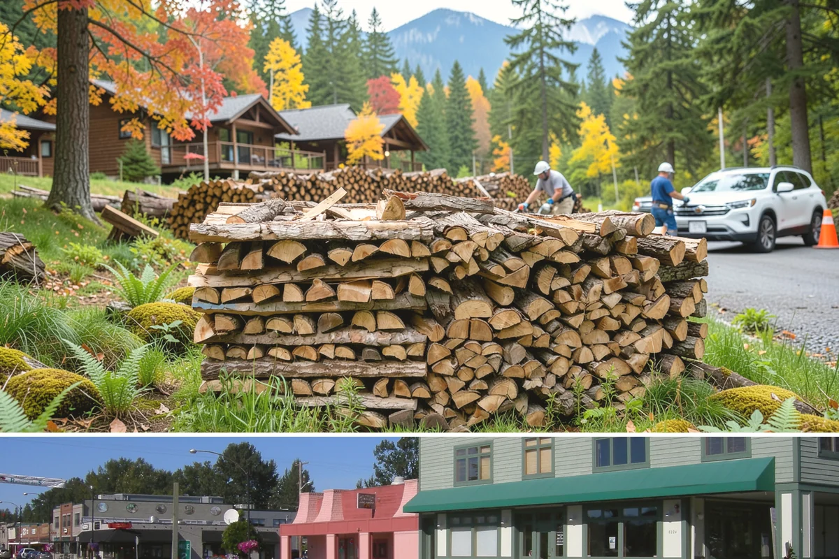 Subscription Firewood Delivery in Snoqualmie, King County, WA - Start a subscription before fall so deliveries are established ahead of the heaviest winter burning.