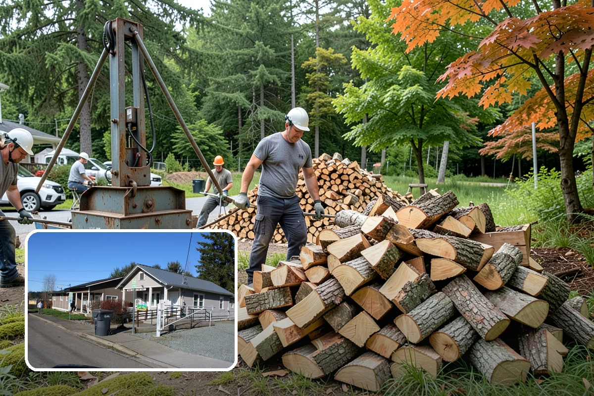 Subscription Firewood Delivery in South Prairie, Pierce County, WA - Automatic deliveries mean you never run out