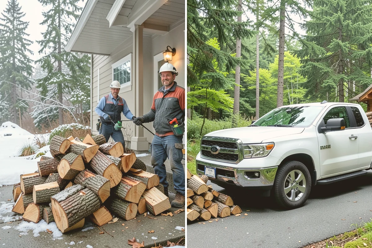 Subscription Firewood Delivery in Stanwood, Snohomish County, WA - Set your preferred quantity and delivery frequency