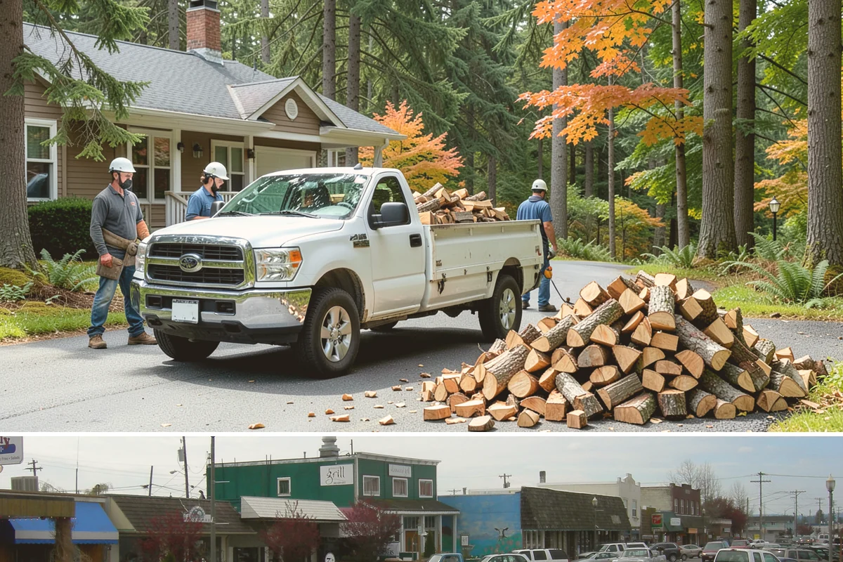 Subscription Firewood Delivery in Stanwood, Snohomish County, WA - Start a subscription before fall so deliveries are established ahead of the heaviest winter burning.