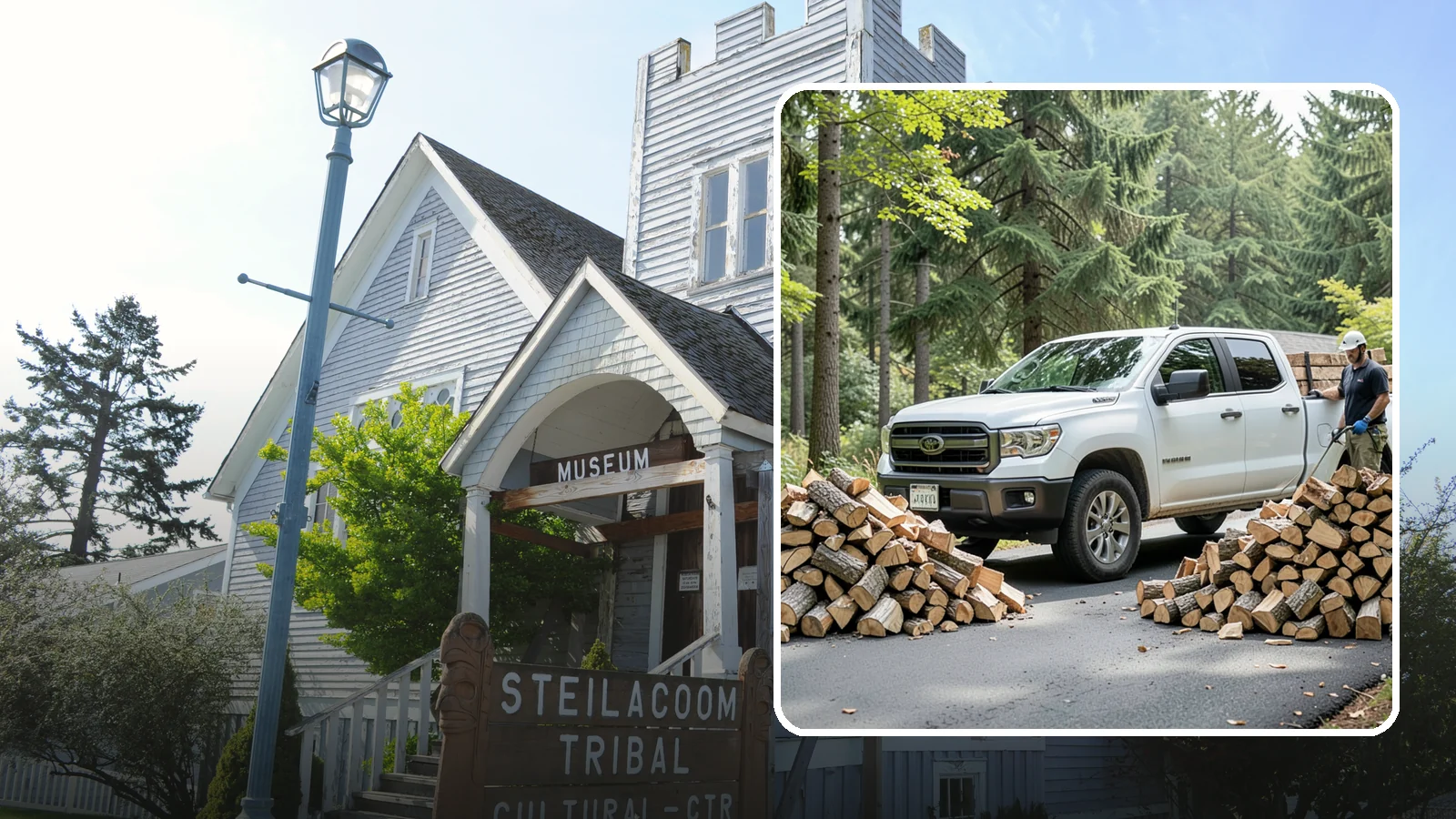 Subscription Firewood Delivery in Steilacoom, Pierce County, WA - Our subscription firewood delivery keeps your supply topped up automatically so you never have to think about running low.