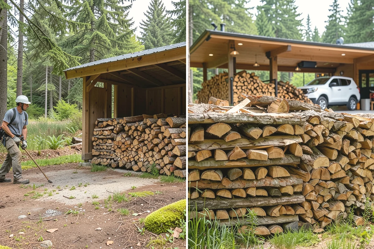 Subscription Firewood Delivery in Steilacoom, Pierce County, WA - Set your preferred quantity and delivery frequency