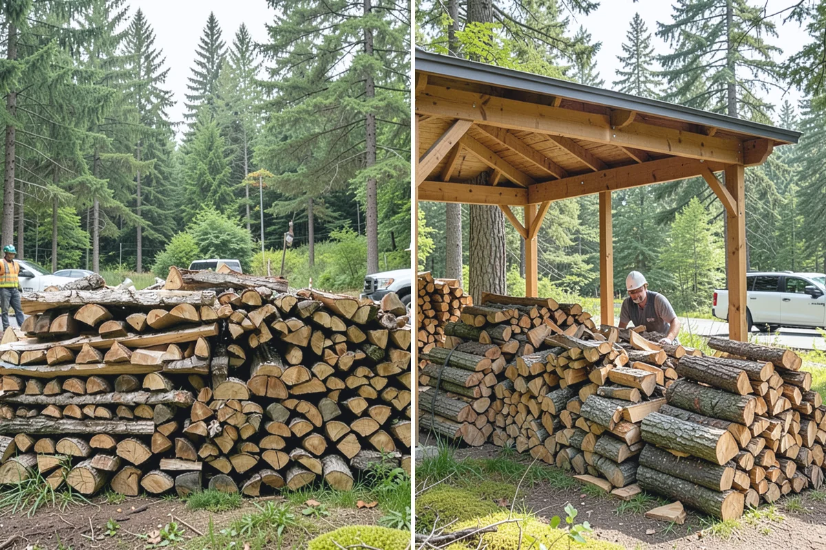 Subscription Firewood Delivery in Sumner, Pierce County, WA - Set your preferred quantity and delivery frequency
