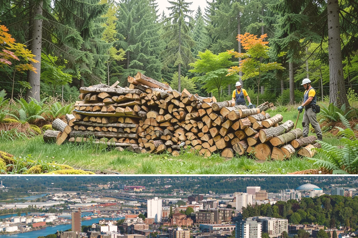 Subscription Firewood Delivery in Tacoma, Pierce County, WA - Start a subscription before fall so deliveries are established ahead of the heaviest winter burning.