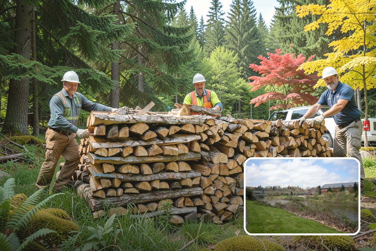 Subscription Firewood Delivery in Tukwila, King County, WA - Automatic deliveries mean you never run out