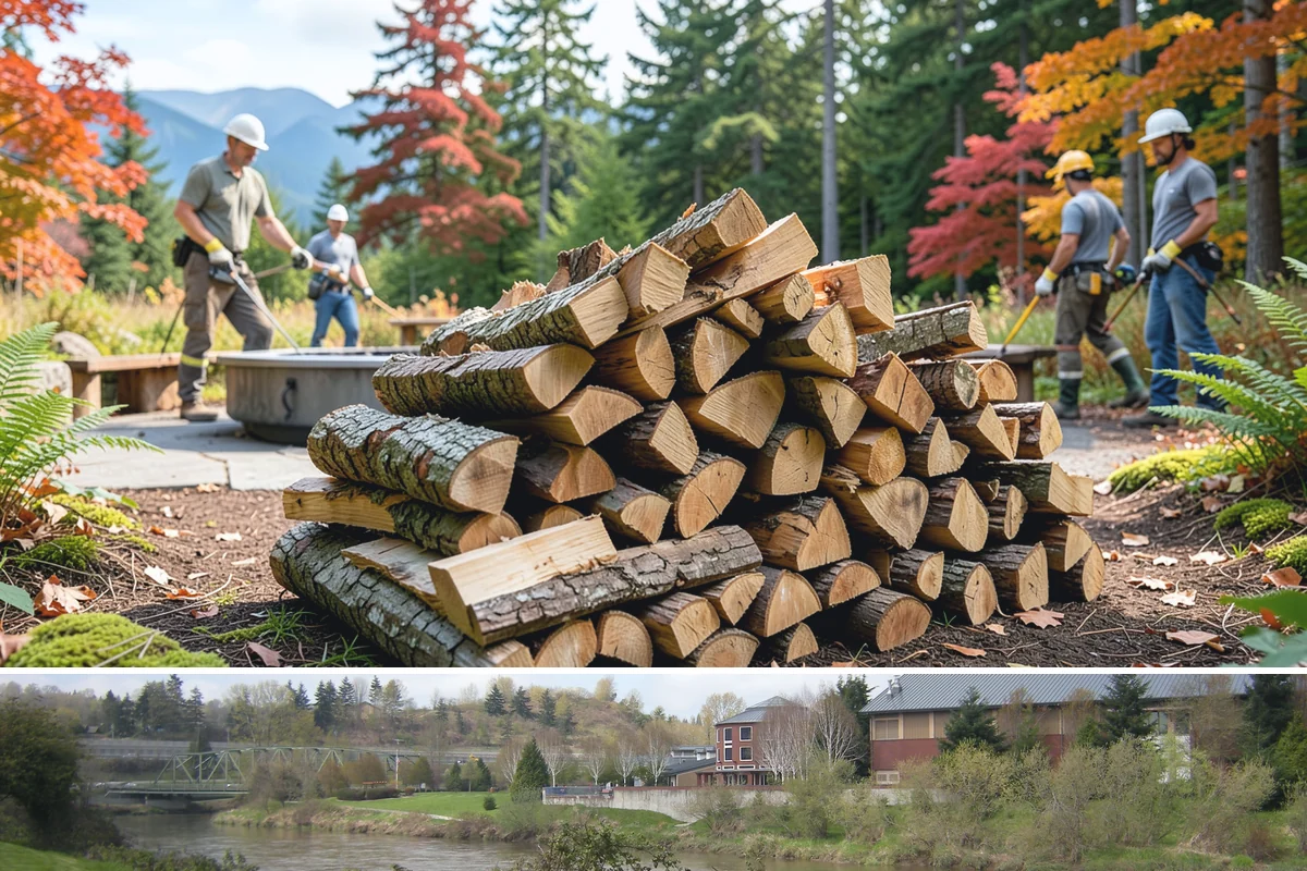 Subscription Firewood Delivery in Tukwila, King County, WA - Start a subscription before fall so deliveries are established ahead of the heaviest winter burning.