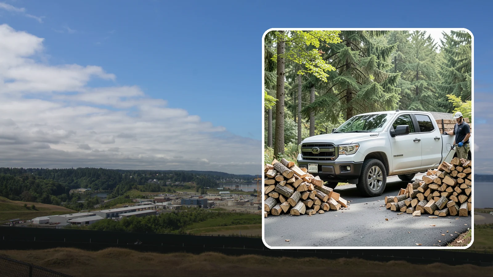 Subscription Firewood Delivery in University Place, Pierce County, WA - Our subscription firewood delivery keeps your supply topped up automatically so you never have to think about running low.