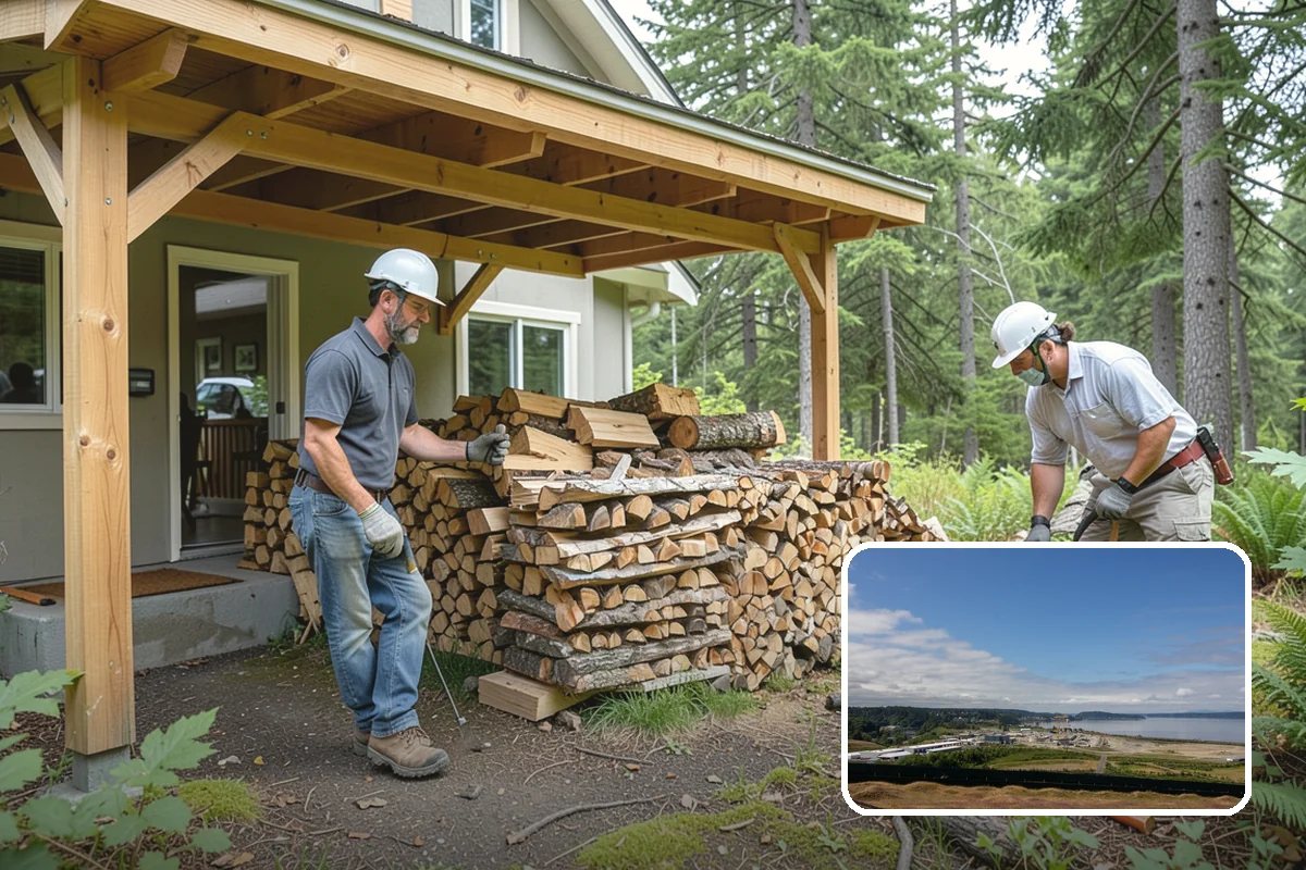 Subscription Firewood Delivery in University Place, Pierce County, WA - Automatic deliveries mean you never run out