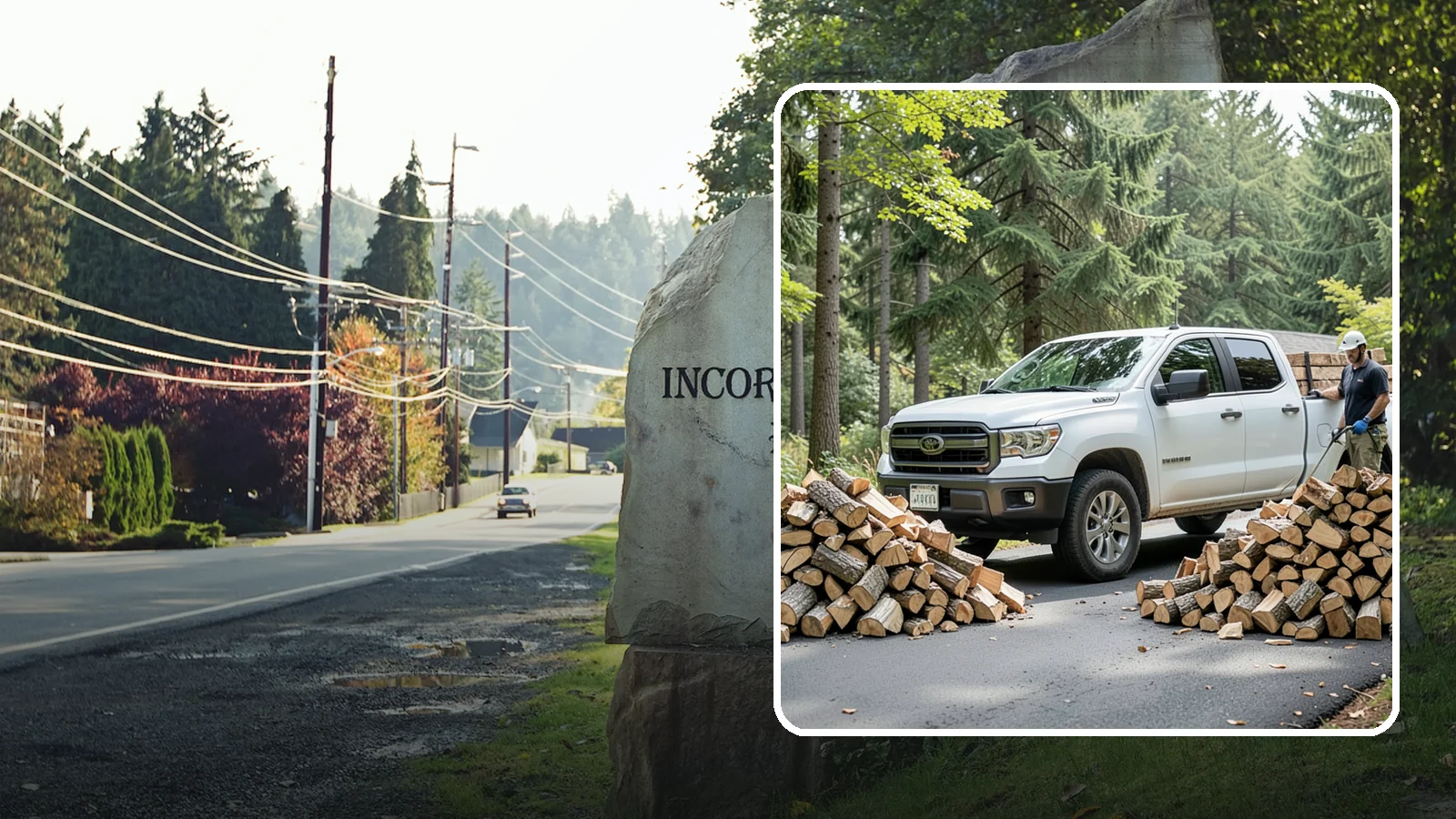 Subscription Firewood Delivery in Wilkeson, Pierce County, WA - Our subscription firewood delivery keeps your supply topped up automatically so you never have to think about running low.