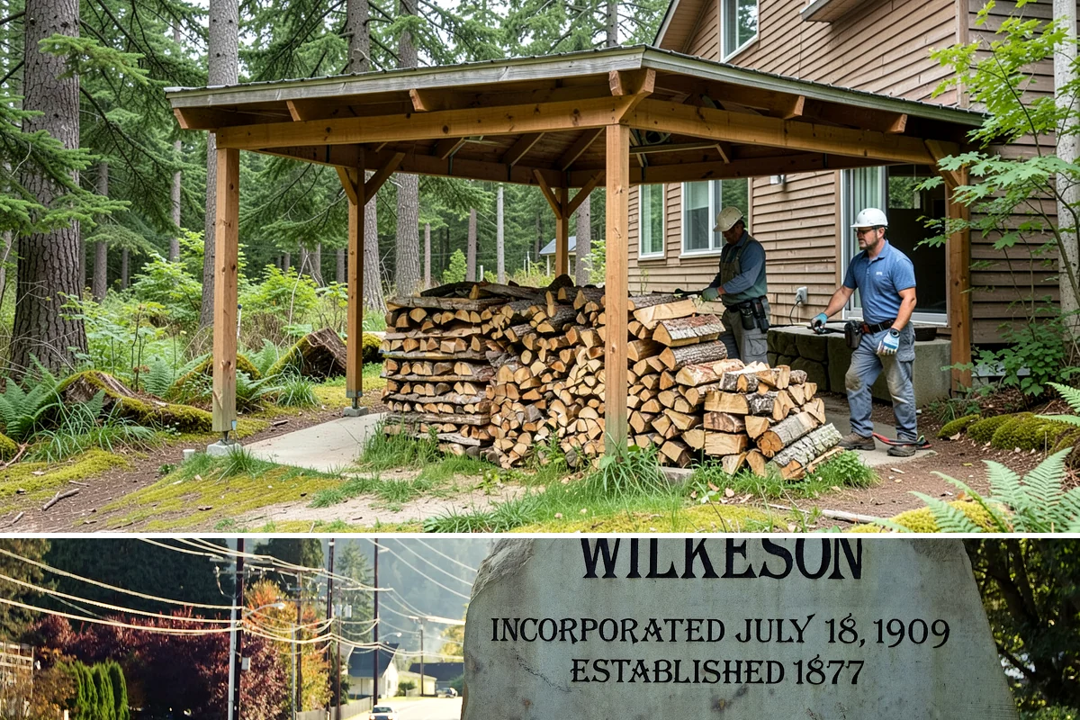Subscription Firewood Delivery in Wilkeson, Pierce County, WA - Start a subscription before fall so deliveries are established ahead of the heaviest winter burning.
