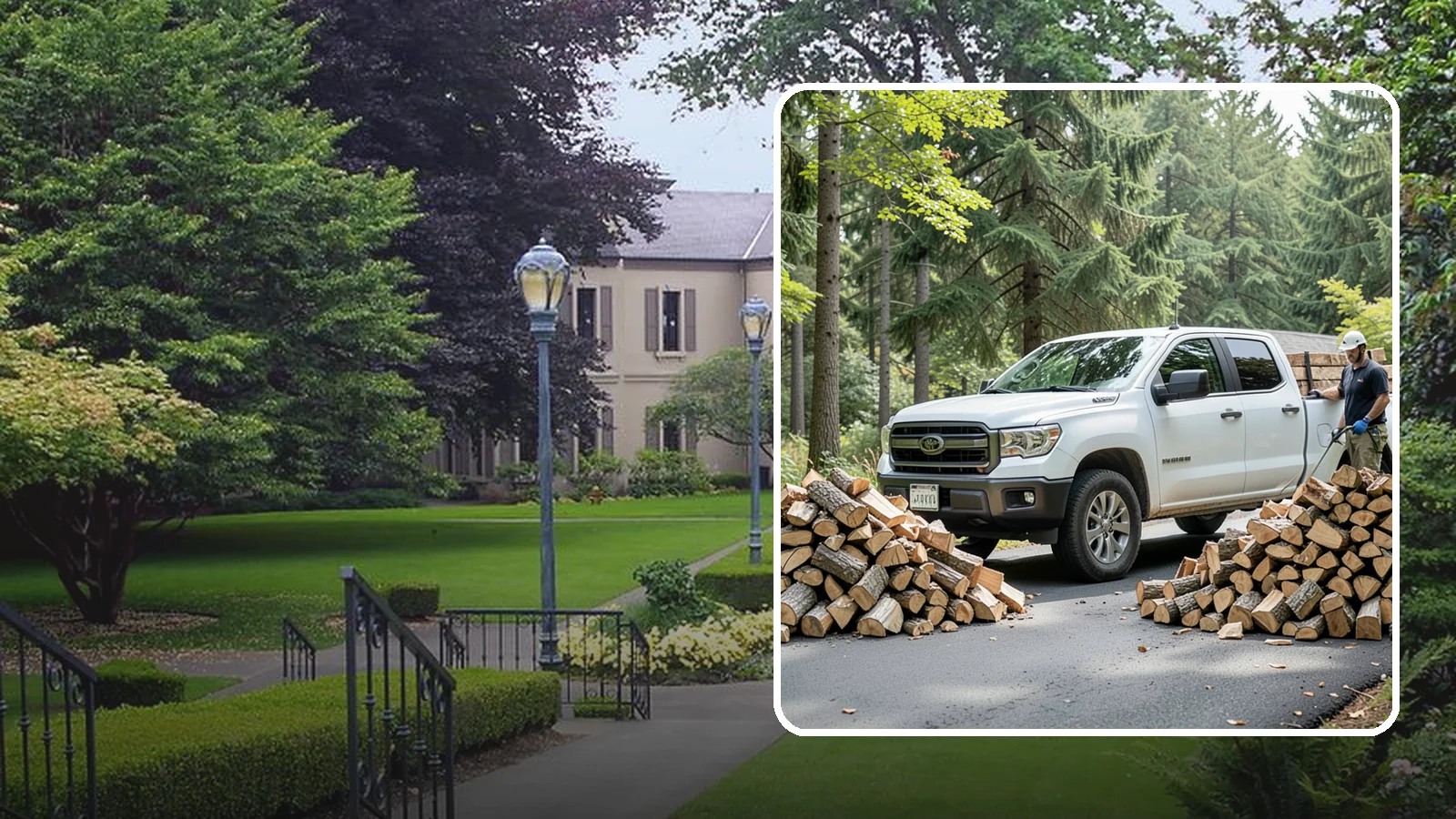 Subscription Firewood Delivery in Woodinville, King County, WA - Our subscription firewood delivery keeps your supply topped up automatically so you never have to think about running low.