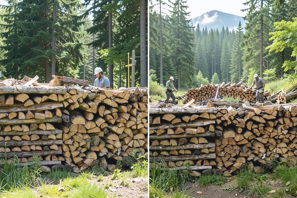 Subscription Firewood Delivery in Woodinville, King County, WA - Set your preferred quantity and delivery frequency