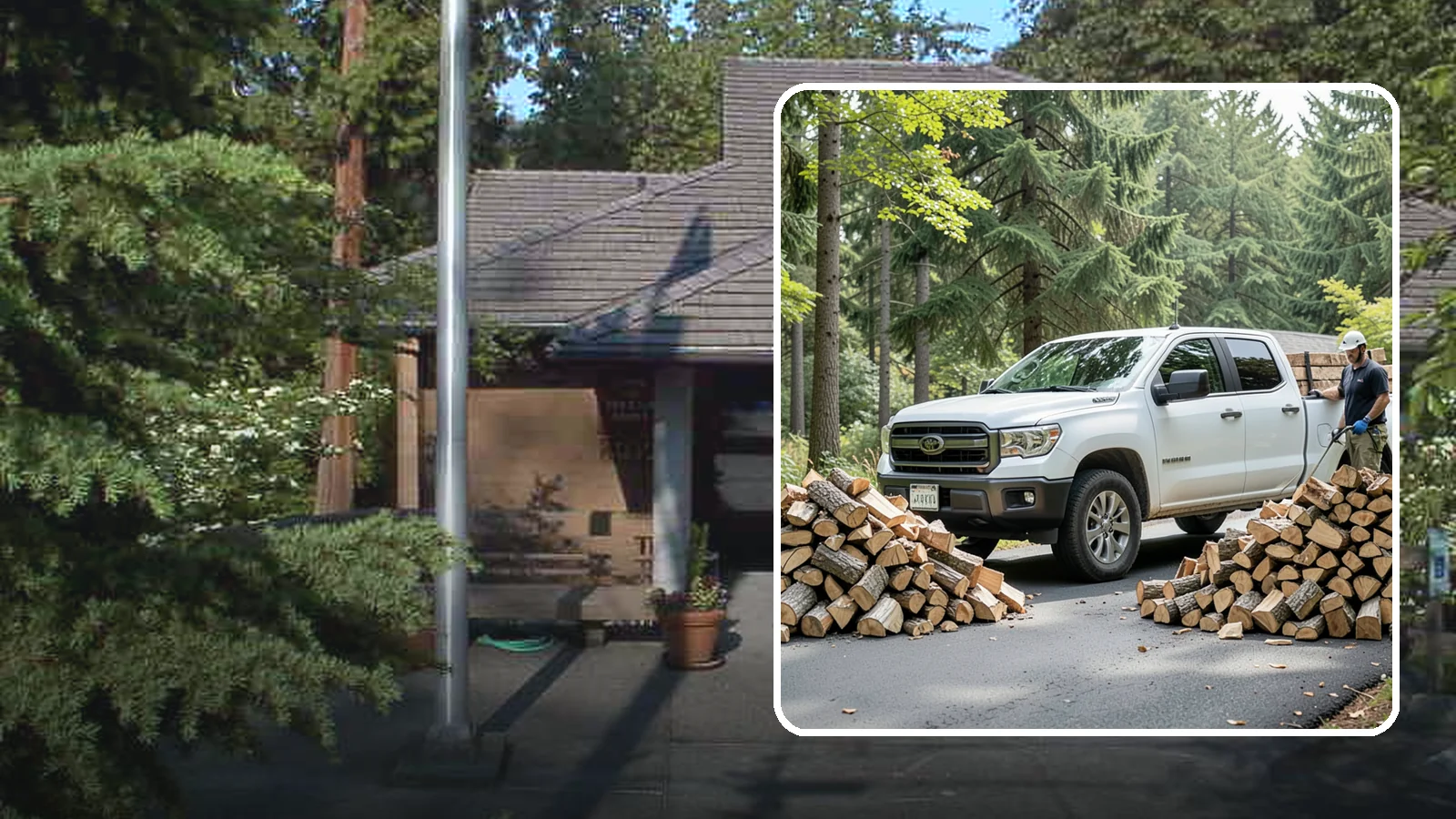 Subscription Firewood Delivery in Yarrow Point, King County, WA - Our subscription firewood delivery keeps your supply topped up automatically so you never have to think about running low.