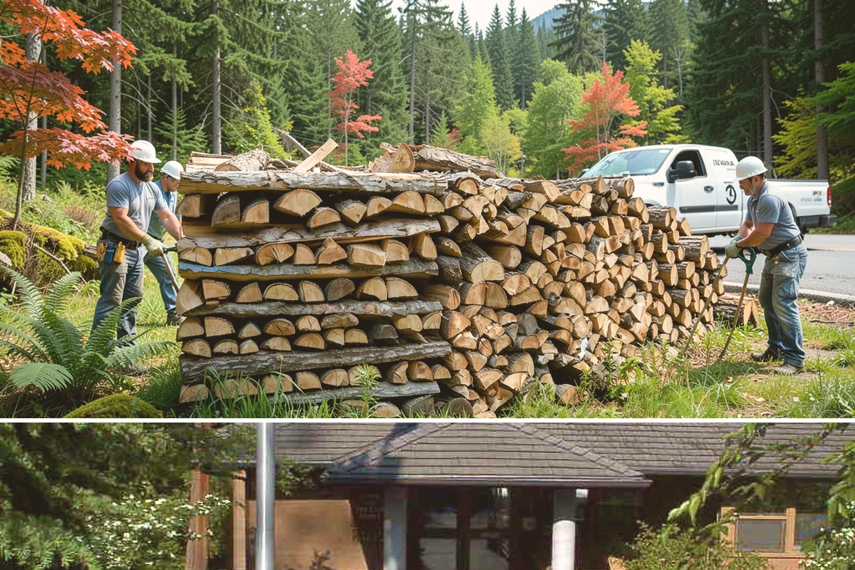Subscription Firewood Delivery in Yarrow Point, King County, WA - Start a subscription before fall so deliveries are established ahead of the heaviest winter burning.