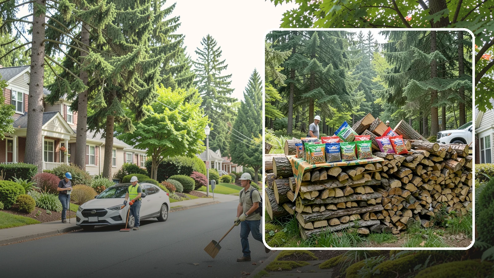 Summer Seasoning Packages in Beaux Arts Village, King County, WA - Warm-season firewood packages designed to cure over summer and be ready by winter.