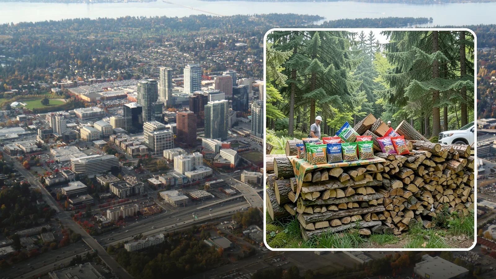 Summer Seasoning Packages in Bellevue, King County, WA - Warm-season firewood packages designed to cure over summer and be ready by winter.