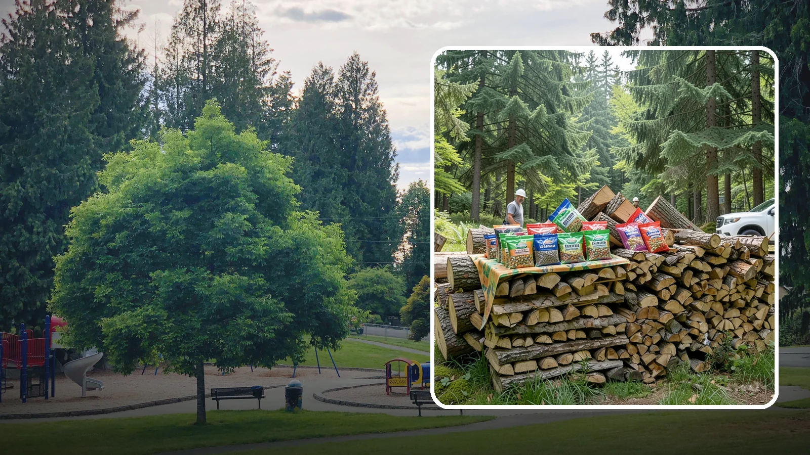 Summer Seasoning Packages in Bonney Lake, Pierce County, WA - Warm-season firewood packages designed to cure over summer and be ready by winter.