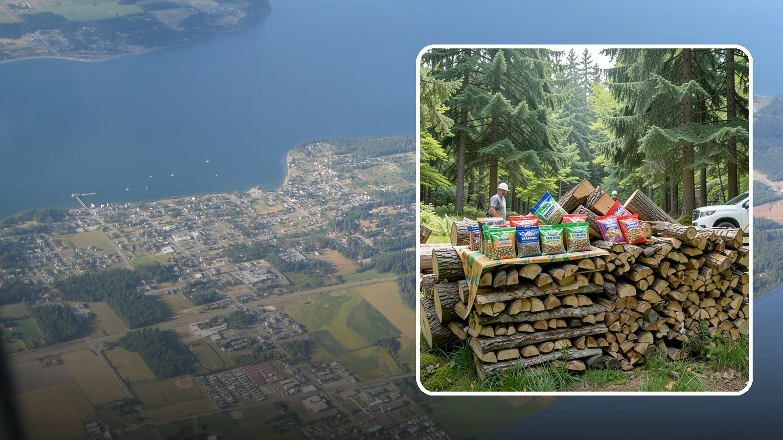 Summer Seasoning Packages in Coupeville, Island County, WA - Warm-season firewood packages designed to cure over summer and be ready by winter.