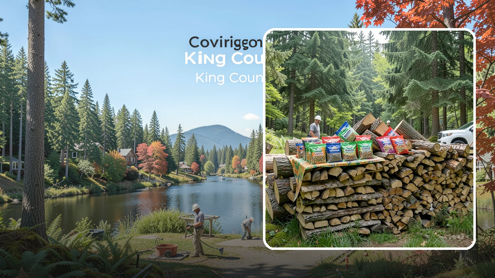 Summer Seasoning Packages in Covington, King County, WA - Warm-season firewood packages designed to cure over summer and be ready by winter.