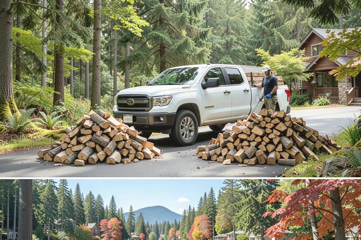 Summer Seasoning Packages in Covington, King County, WA - Buy in late spring or early summer to capture the full dry season for curing.
