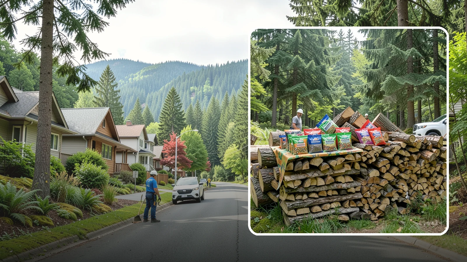 Summer Seasoning Packages in Darrington, WA - Warm-season firewood packages designed to cure over summer and be ready by winter.