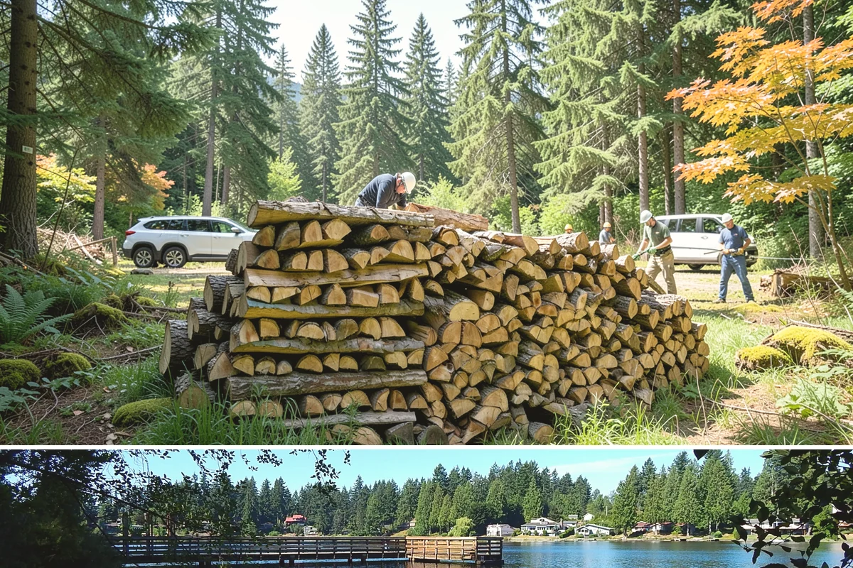 Summer Seasoning Packages in Federal Way, King County, WA - Buy in late spring or early summer to capture the full dry season for curing.