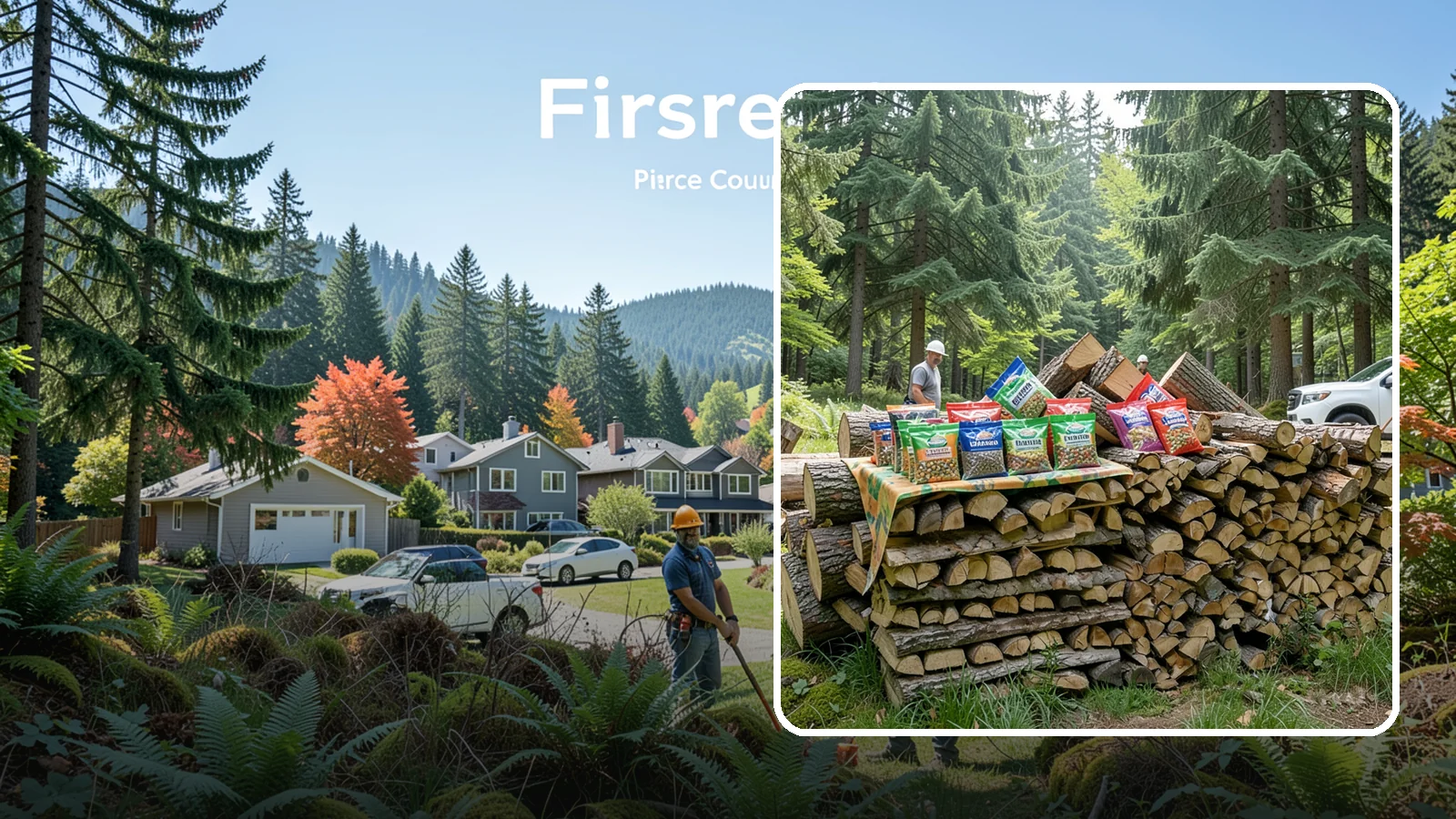 Summer Seasoning Packages in Fircrest, Pierce County, WA - Warm-season firewood packages designed to cure over summer and be ready by winter.