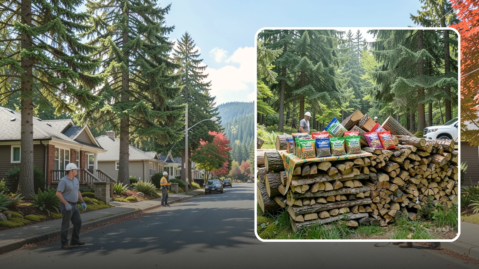 Summer Seasoning Packages in Hunts Point, King County, WA - Warm-season firewood packages designed to cure over summer and be ready by winter.